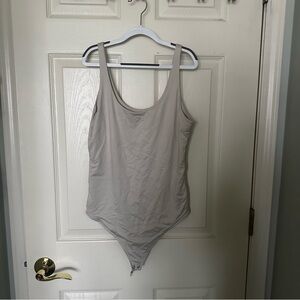 Abercrombie & Fitch Cream Sleeveless Top